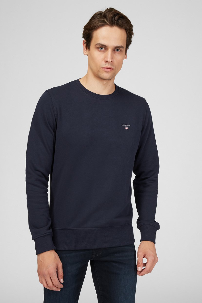 

Мужской темно-синий свитшот ORIGINAL Gant  2046072, Мужской темно-синий свитшот ORIGINAL Gant S 2046072
