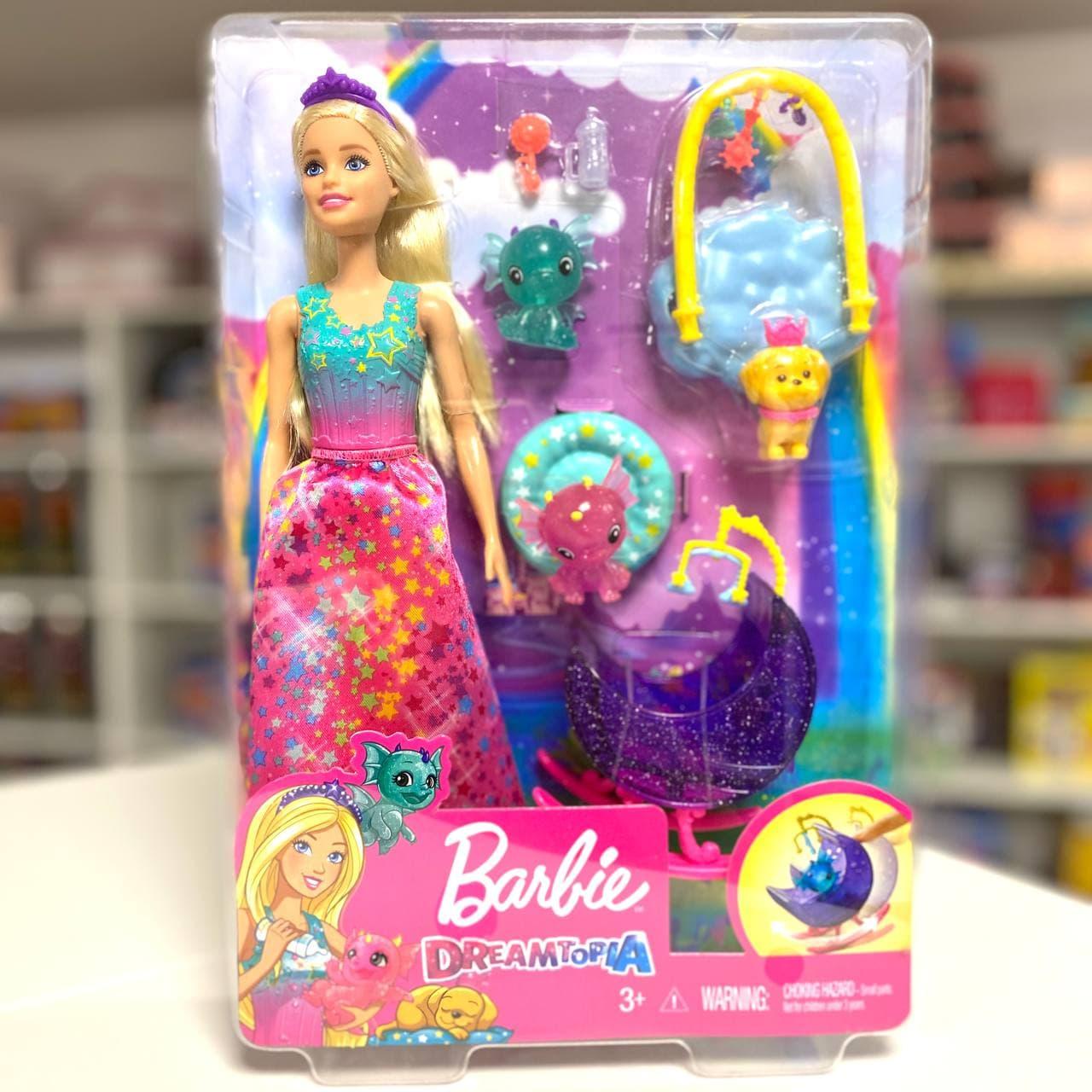 

Кукла Barbie Дримтопия Сказочный дракон Dreamtopia Dragon Nursery (GJK51)
