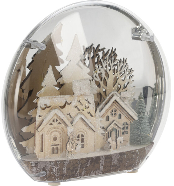 

Декоративный светильник Christmas Decoration Дома 25x6x22 см (CAA130441_дома)