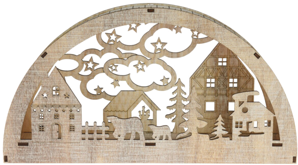 

Декоративный светильник Christmas Decoration Медведи 300x45x160 мм (AX5308020_медведи)