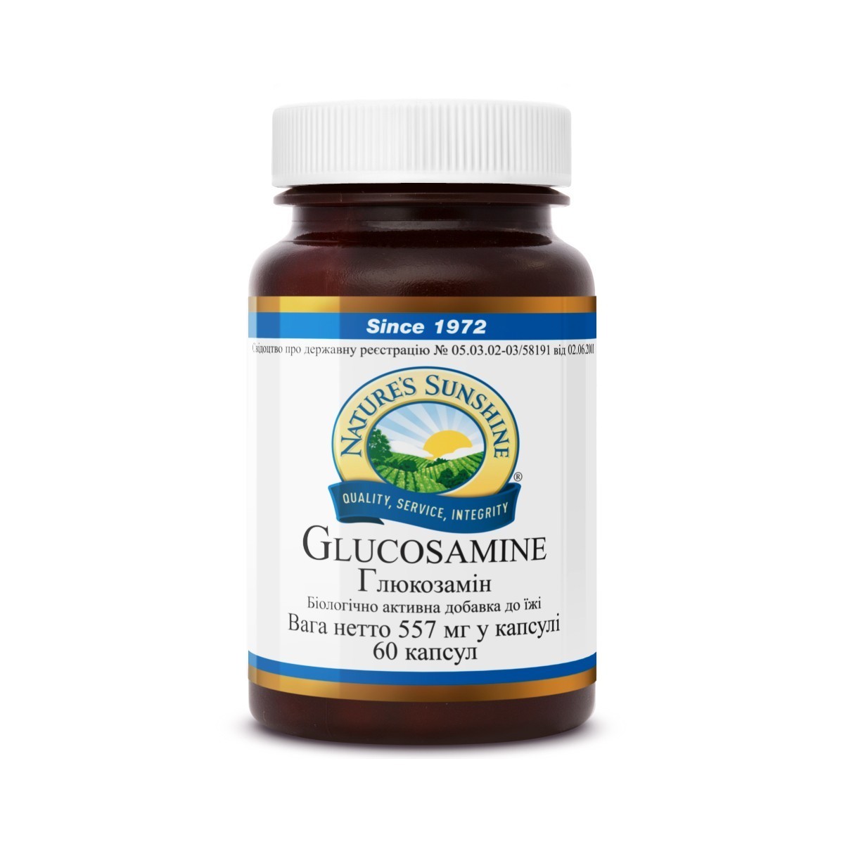 

Глюкозамин NSP Glucosamine 60 шт (903)