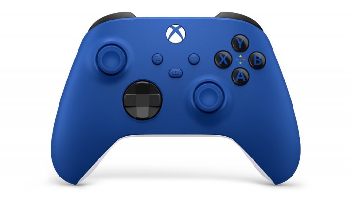 

Беспроводной геймпад Microsoft Xbox Controller Shock Blue