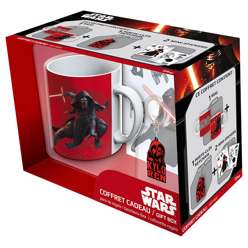 

Подарочный набор ABYstyle STAR WARS Kylo Ren (чашка 320 мл, брелок и блокнот) (ABYPCK078)