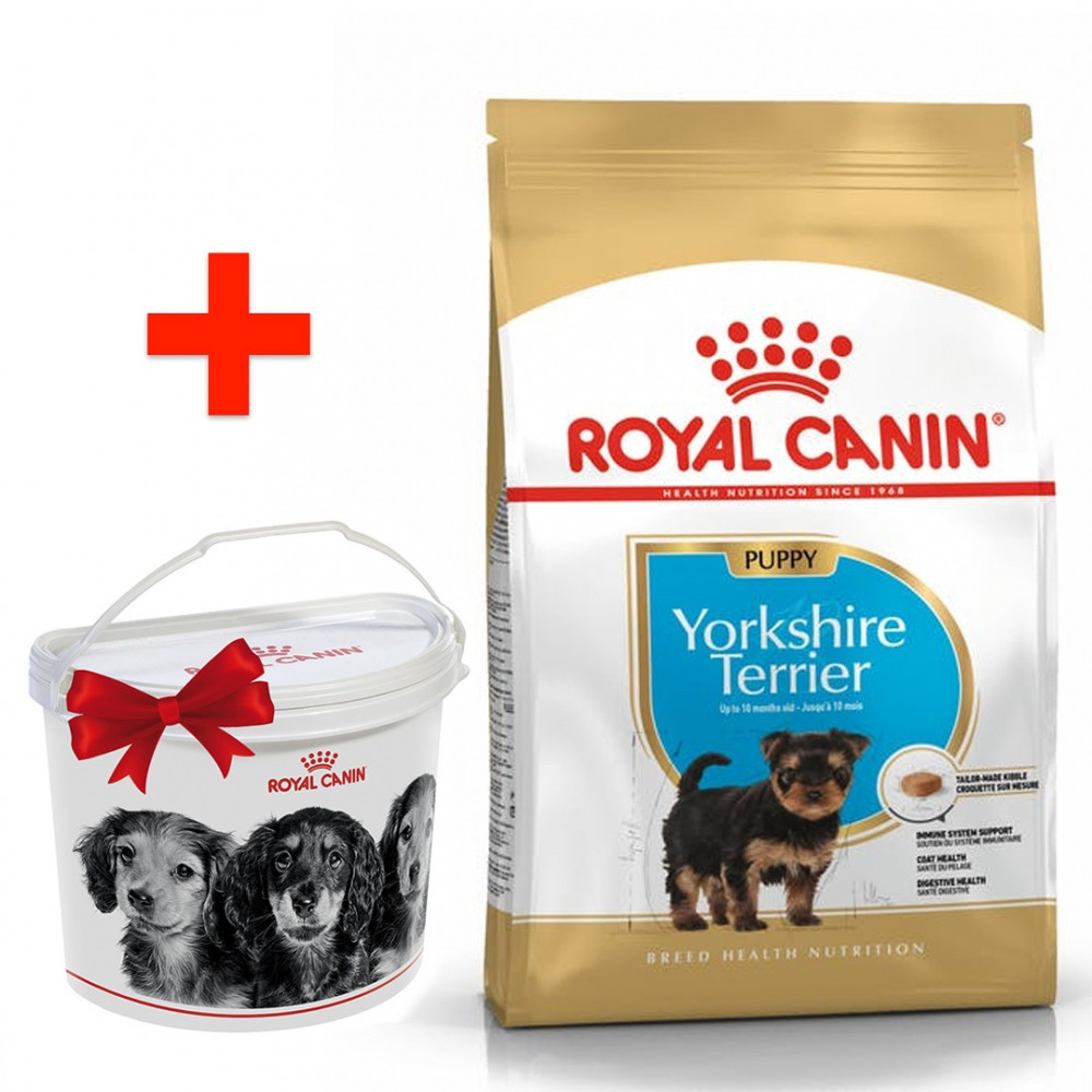

Сухой корм для собак Royal Canin Yorkshire Puppy 1,5кг + контейнер в подарок