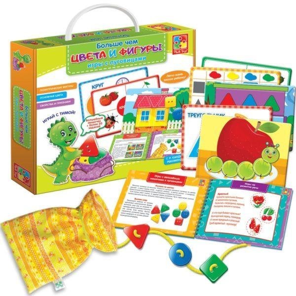 

Развивающая настольная Игра Vladi Toys Vladi Toys (2801-10) Кремовый