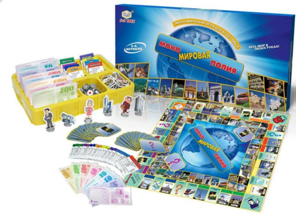

Настольная игра Монополия Star Toys Factor Co (SR 2803 R) Синий