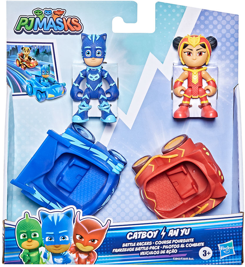 

Игровой набор PJ Masks Герои в масках - Кэтбой против Ан Ю (2 фигурки 2 машинки) (F2843) (5010993847693)