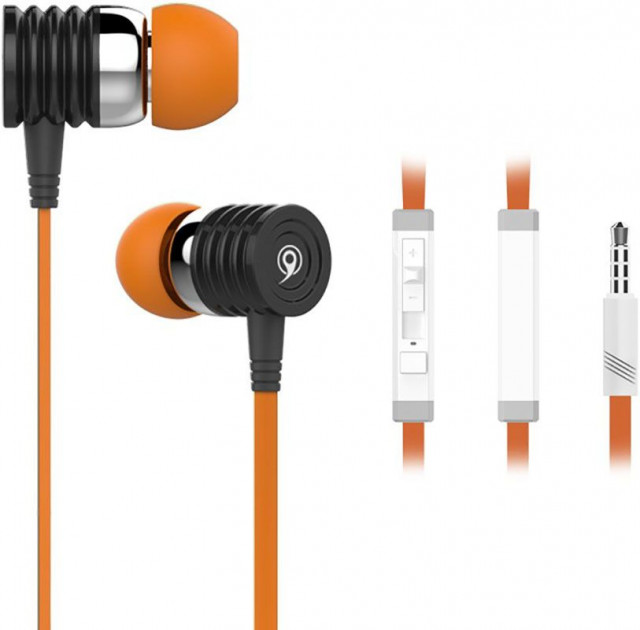 

Вакуумные наушники с микрофоном Celebrat S50 Orange (S105499)