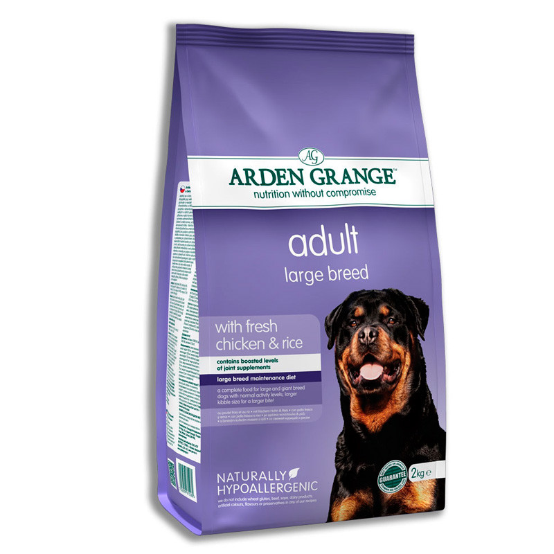 

Сухой корм для собак Arden Grange Adult Dog Large Breed для собак крупных пород 2 кг