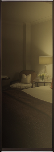 

Дверь (раздвижная система ) Зеркало бронза к шкафу-купе 80 x 270 см