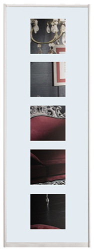 

Дверь (раздвижная система ) пескоструй пять квадратов рисунок 58 к шкафу-купе 75 x 270 см