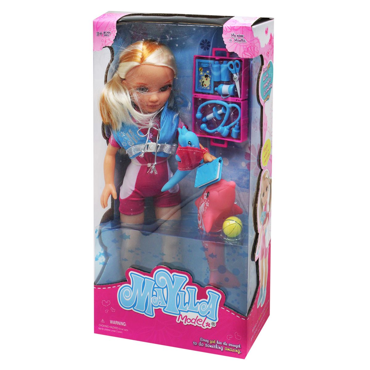 

Игровой набор с куклой Maylla Дельфинарий MiC (88108) (171098)