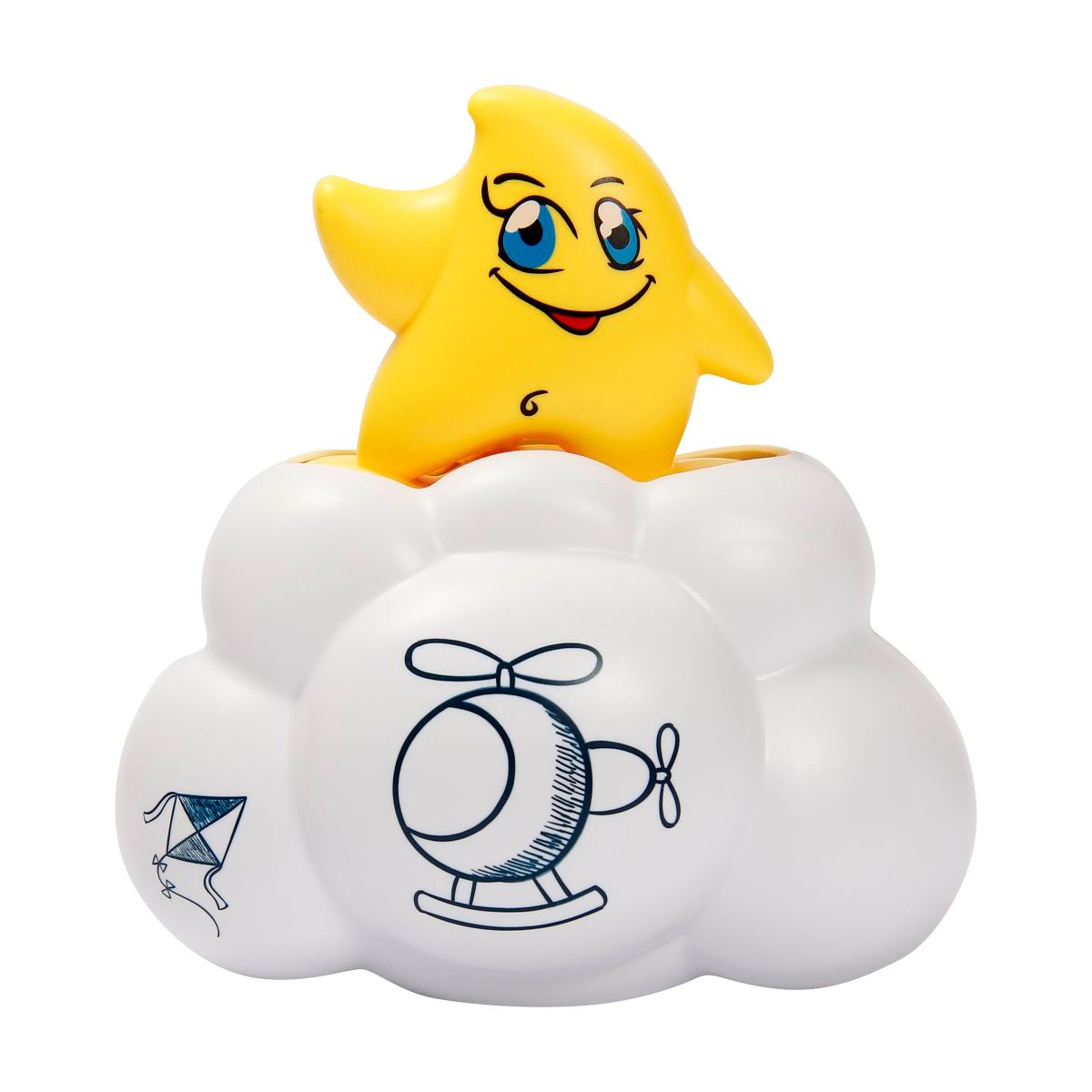 

Игрушка для купания Облачко и Звездочка Lindo (8366-50A) (170894)