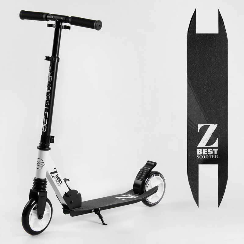 

Самокат двухколесный Best Scooter Z 29618 колеса PU 145мм, передний амортизатор, алюминиевый тормоз