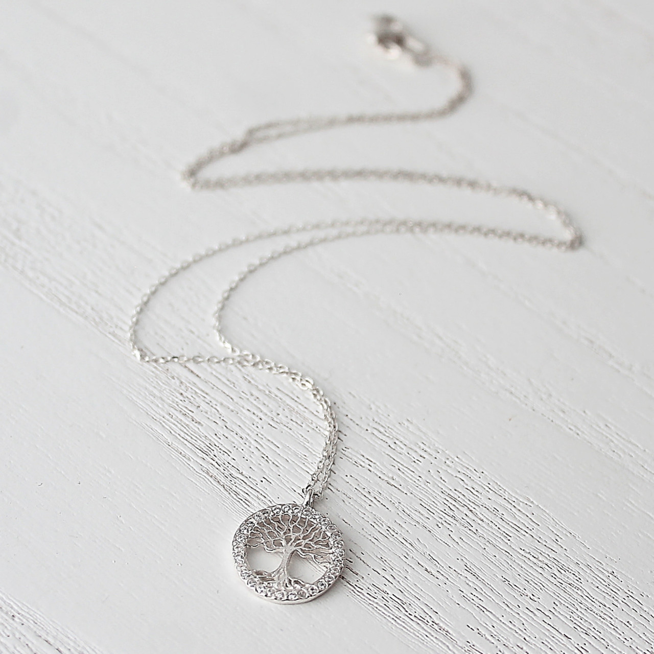 

Серебряное колье Дерево жизни