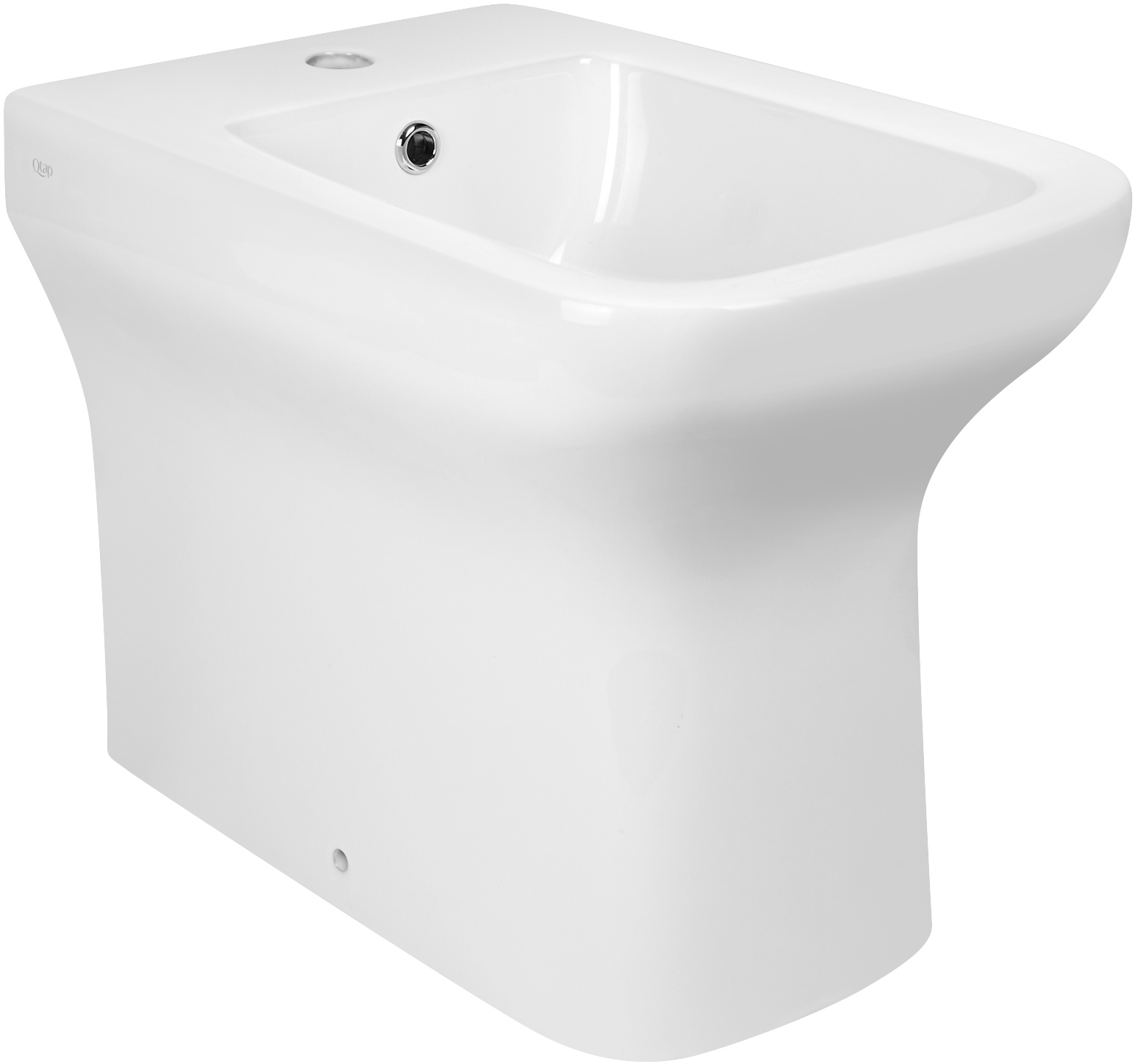 

Биде напольное QTAP Cardinal QT0444B660BW