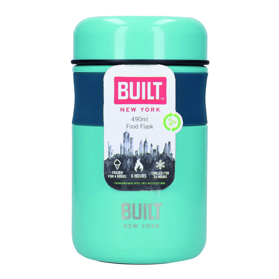 

Термос для еды Built Active голубой 490мл BLTJAR490RET