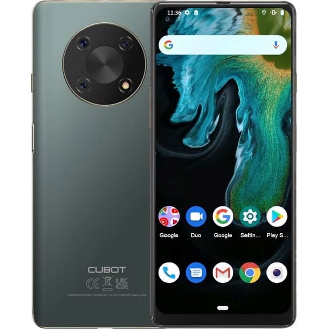 

Мобильный телефон Cubot Max 3 4/64GB NFC Green