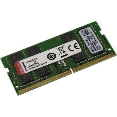 

Модуль памяти для ноутбука SoDIMM DDR4 16GB 2666 MHz Kingston (KVR26S19D8/16)