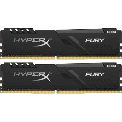 

Модуль памяти для компьютера DDR4 16GB (2x8GB) 3000 MHz HyperX FURY Black HyperX (Kingston Fury) (HX430C15FB3K2/16)