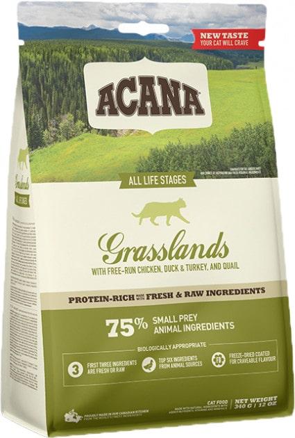 

Сухой корм для кошек ACANA Grasslands Cat с индейкой 1,8 кг