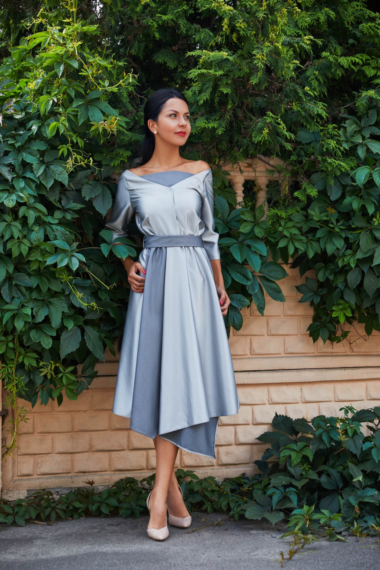 

Сукня GOLDA  сіро графітовий GLD0059, Сукня GOLDA 46 сіро графітовий GLD0059