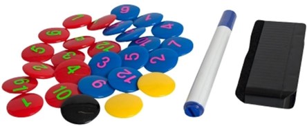 

Набор аксессуаров Select для тактических досок Magnet set, (340) Красный/Желтый/Синий (5703543201297)