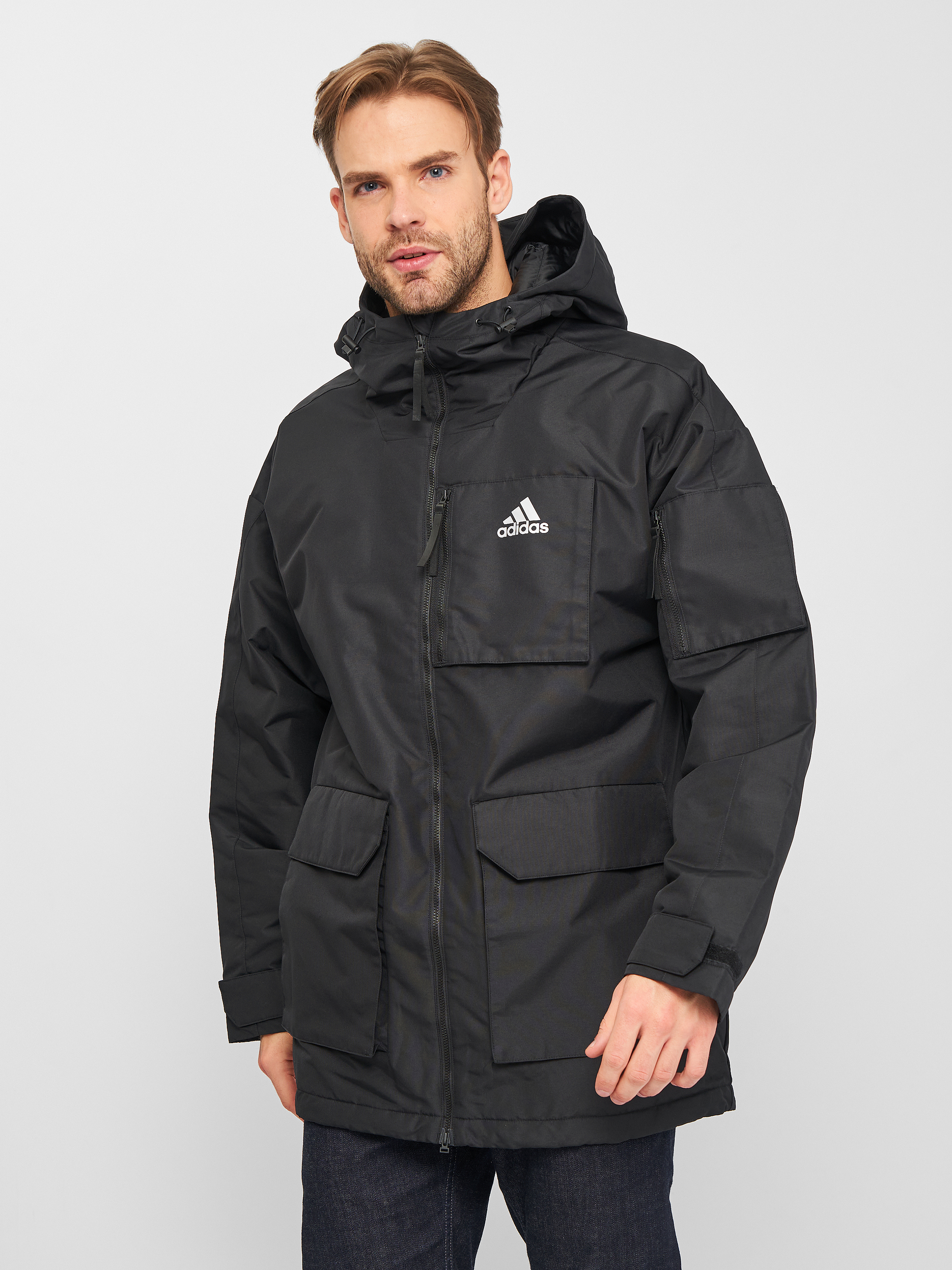 

Парка-пуховик Adidas 44511 Parka H14174  Black, Парка-пуховик Adidas 44511 Parka H14174 S Black