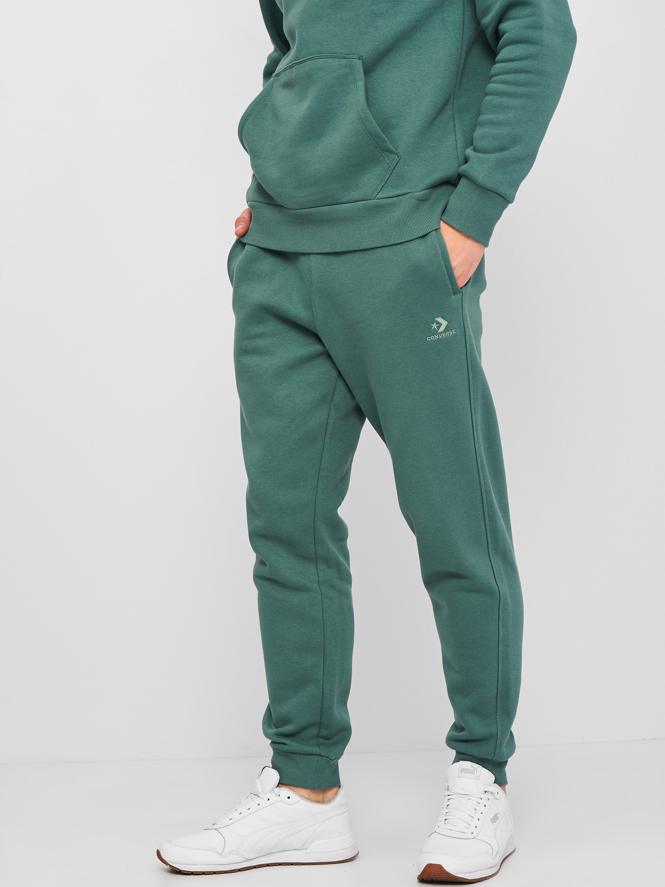 

Спортивные штаны Converse Embroidered Star Chevron Pant Bb 10019925-304 L Forest Pine