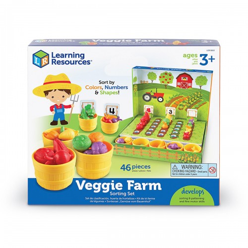 

Обучающий игровой набор-сортер LEARNING RESOURCES - УМНЫЙ ФЕРМЕР (LER5553)
