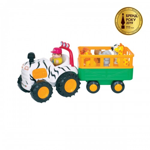 

Игровой набор Kiddieland ТРАКТОР САФАРИ (на колесах, свет, русская озвучка озвуча) (051169)
