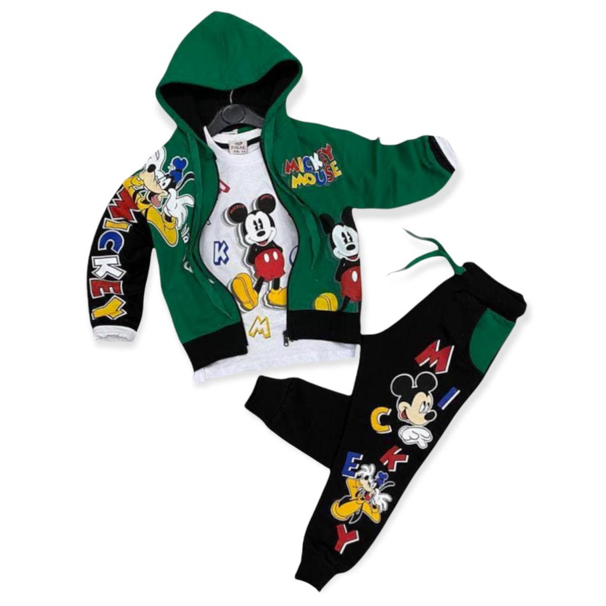 

Легкий костюм (кофта, штаны, реглан) Mickey Mouse (Микки Маус) 134/140 см Разноцвет TRW69721