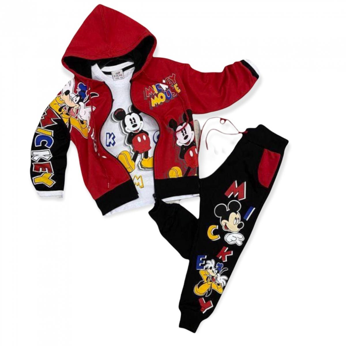 

Легкий костюм (кофта, штаны, реглан) Mickey Mouse (Микки Маус) 110/116 см Разноцвет TRW69722