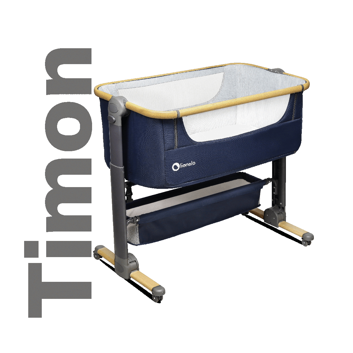 

Приставная кроватка Lionelo Timon Blue Navy