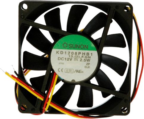 

Вентилятор осевой Sunon KD1208PHB1.13 80x80x15 12В DC (2087)
