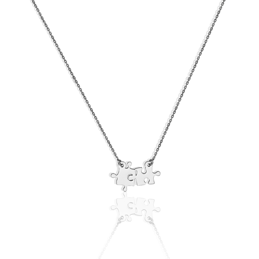 

Колье Qzsilver (908-00902) Серебро Белый