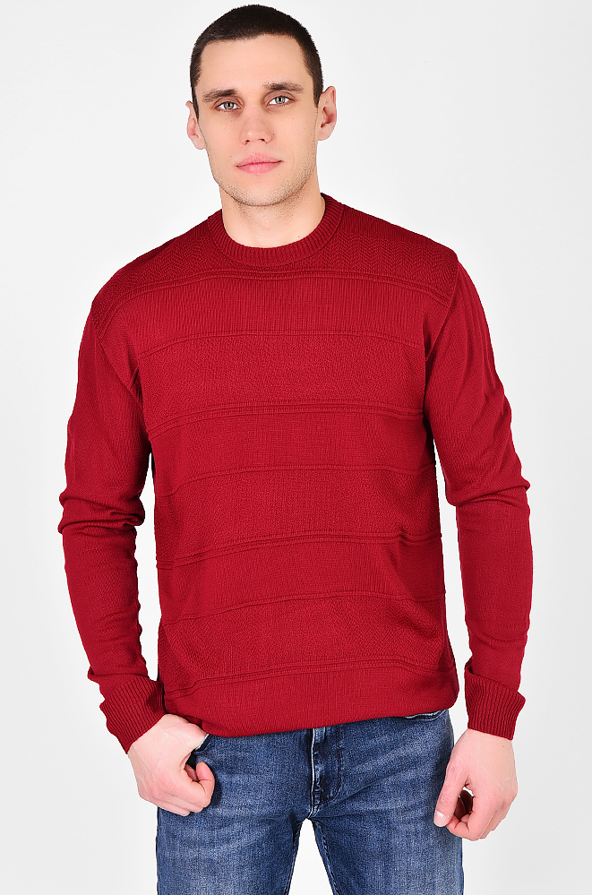 

Свитер White 2030-1 2XL Бордовый