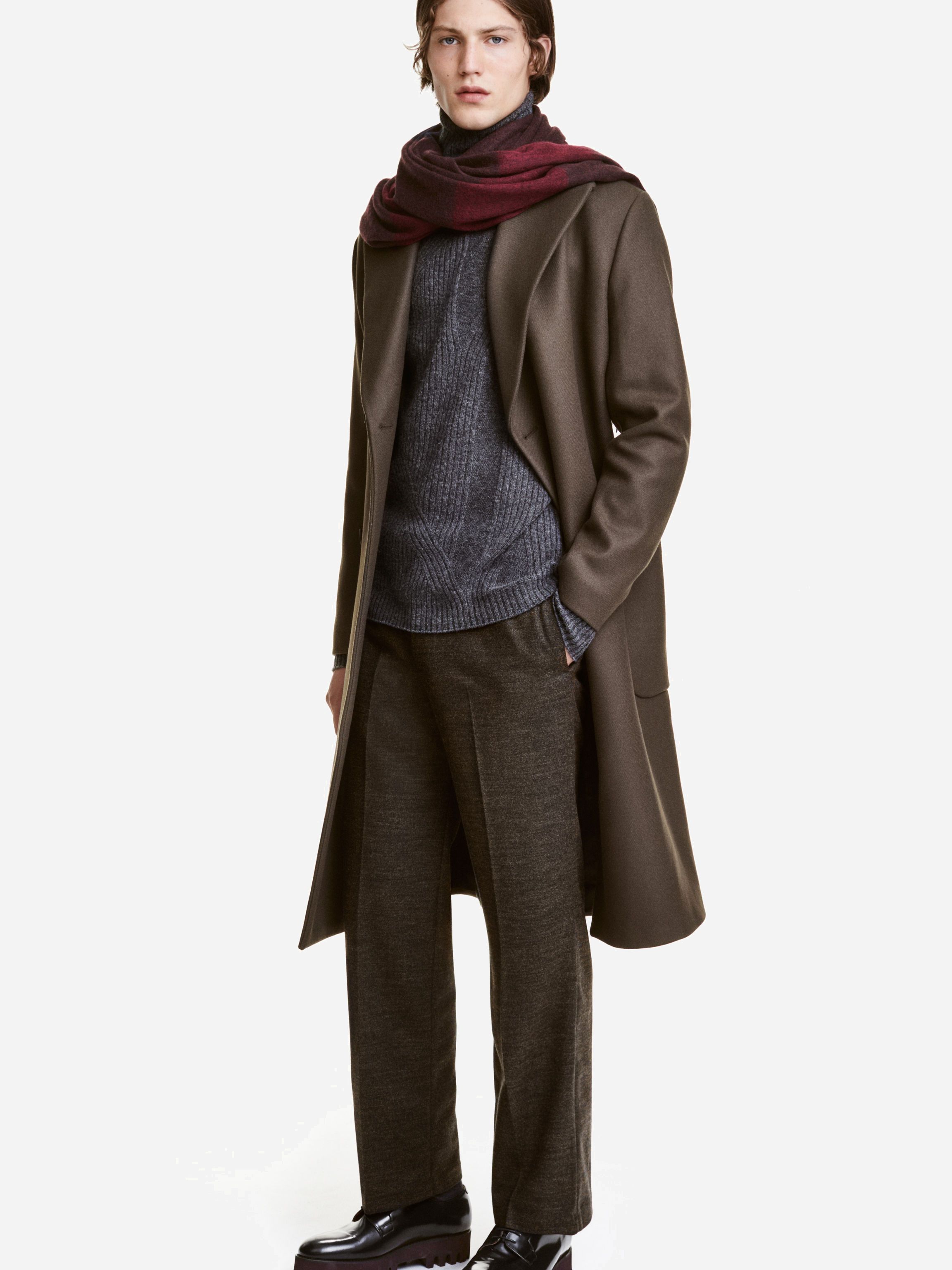 

Брюки H&M XAZ013431ATTM  Черно-коричневые, Брюки H&M XAZ013431ATTM 48 Черно-коричневые