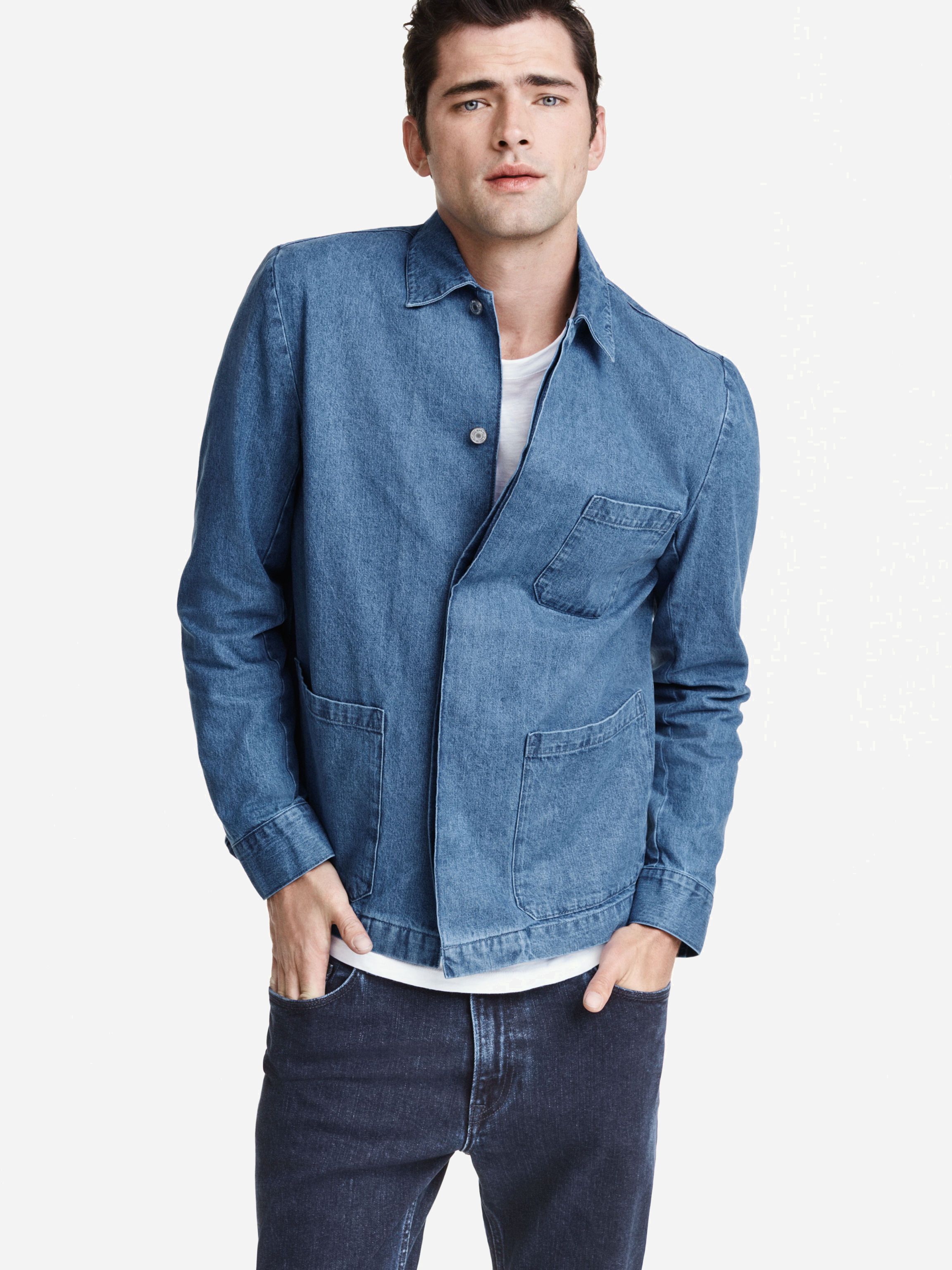 Акція на Сорочка джинсова H&M XAZ159277VEGB 50 Синя від Rozetka
