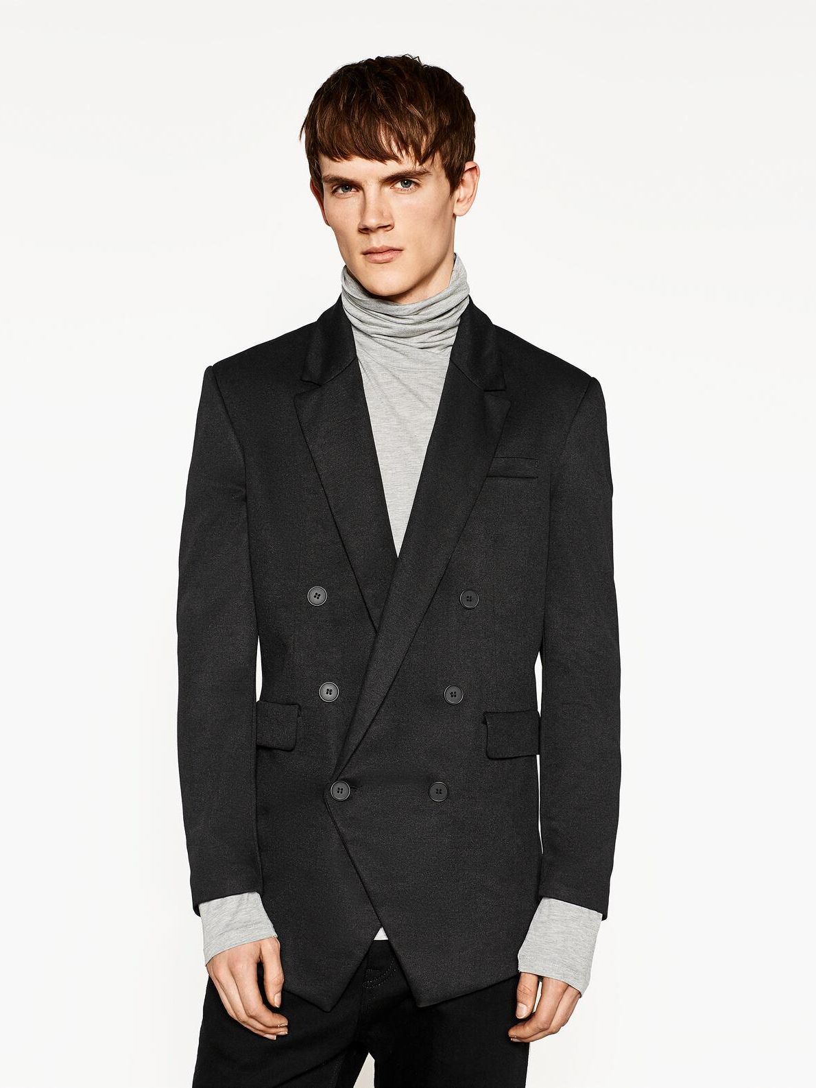 

Пиджак Zara XAZ134540HLZA  Черный, Пиджак Zara XAZ134540HLZA M Черный