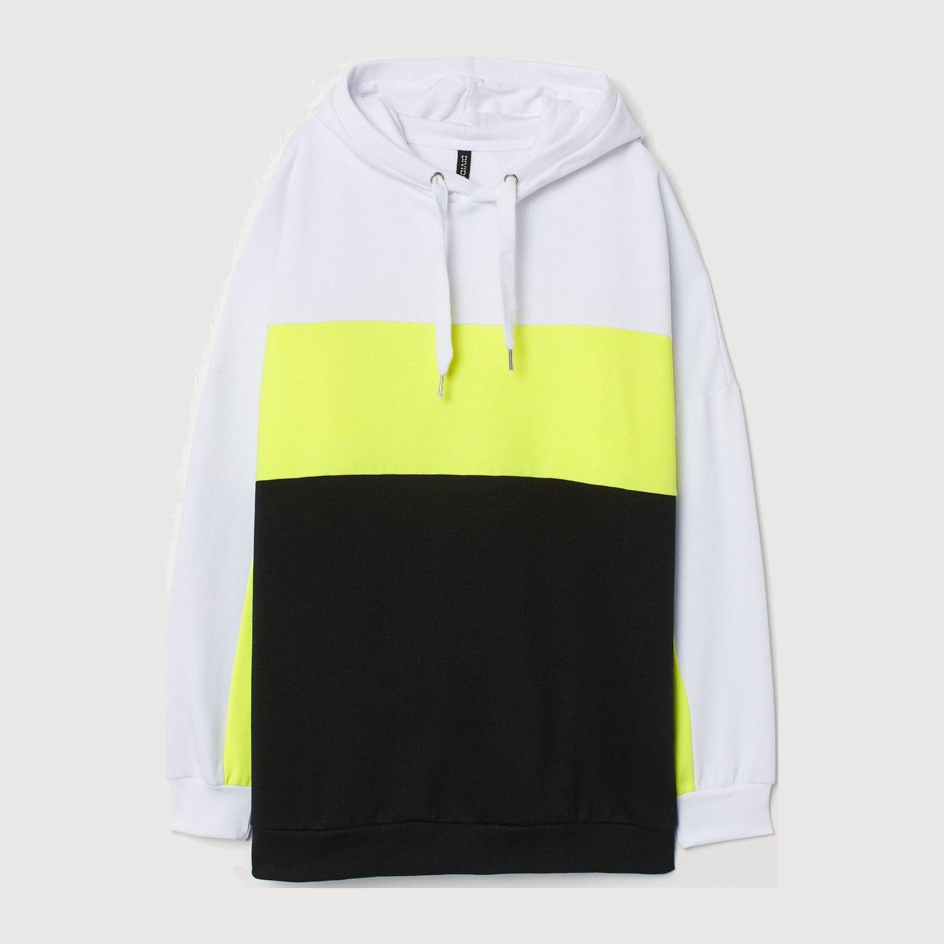 

Худи H&M XAZ142843MKEI L Бело-салатовое
