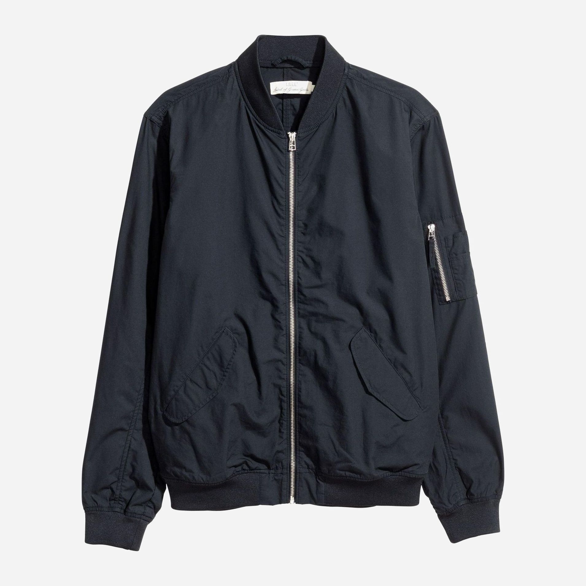 

Бомбер H&M XAZ179169RYEA XS Темно-синий