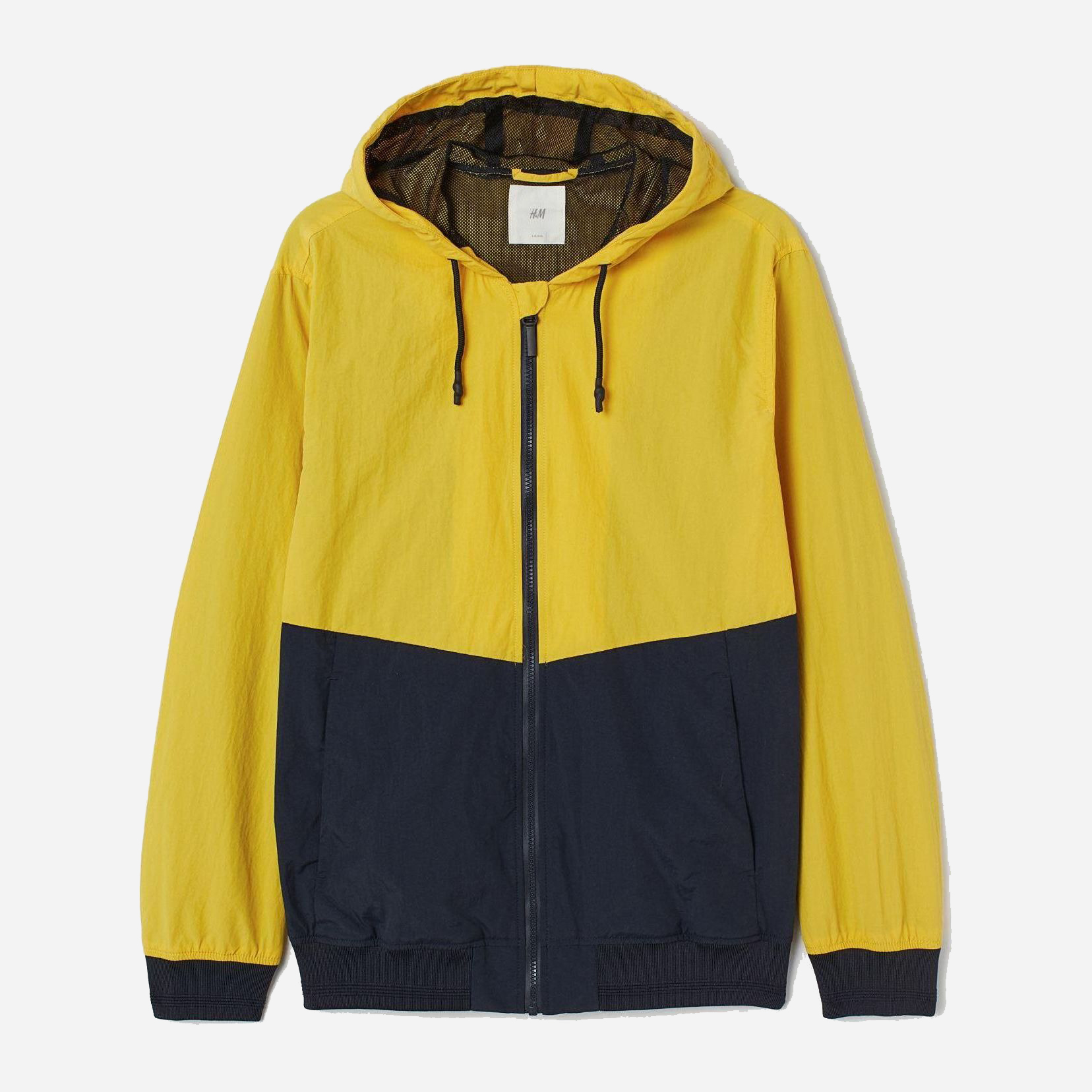 

Куртка H&M XAZ182693ADOR M Желтая с темно-синим