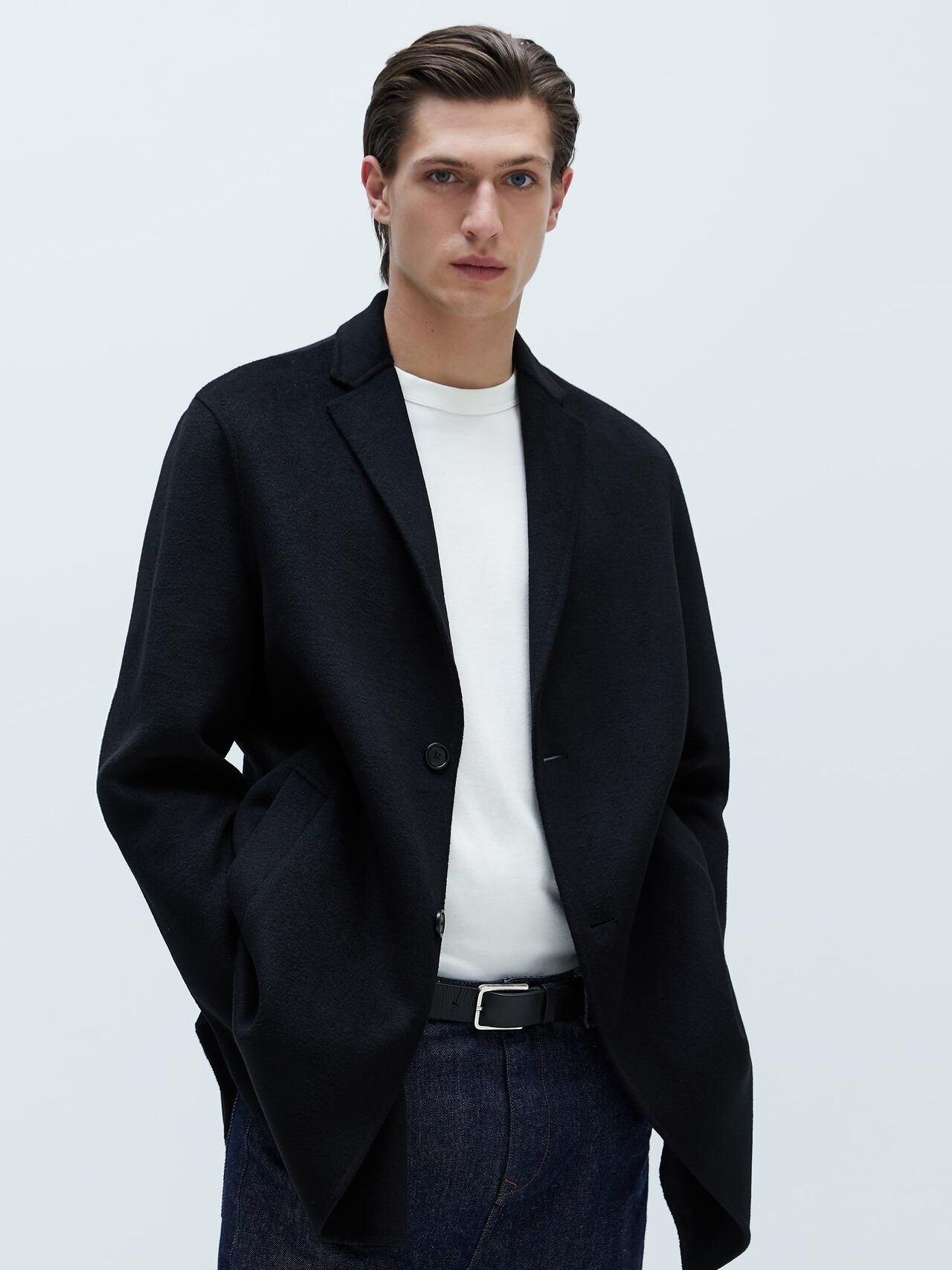 

Пальто Zara XAZ282174ZKHH M Черное