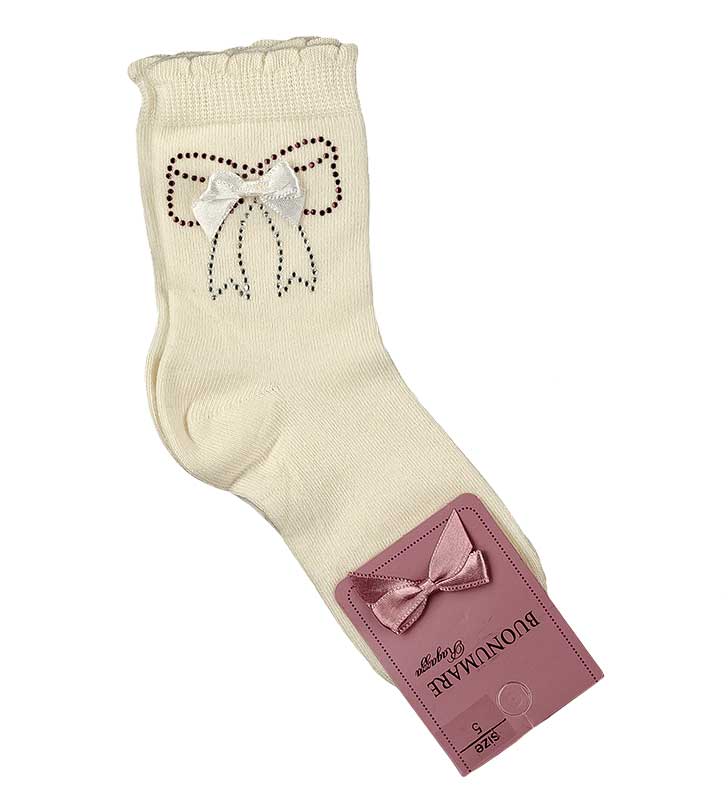 

Носочки для девочки UCS M0C0102-0808 1 years (стопа 12 - 13) см молочный