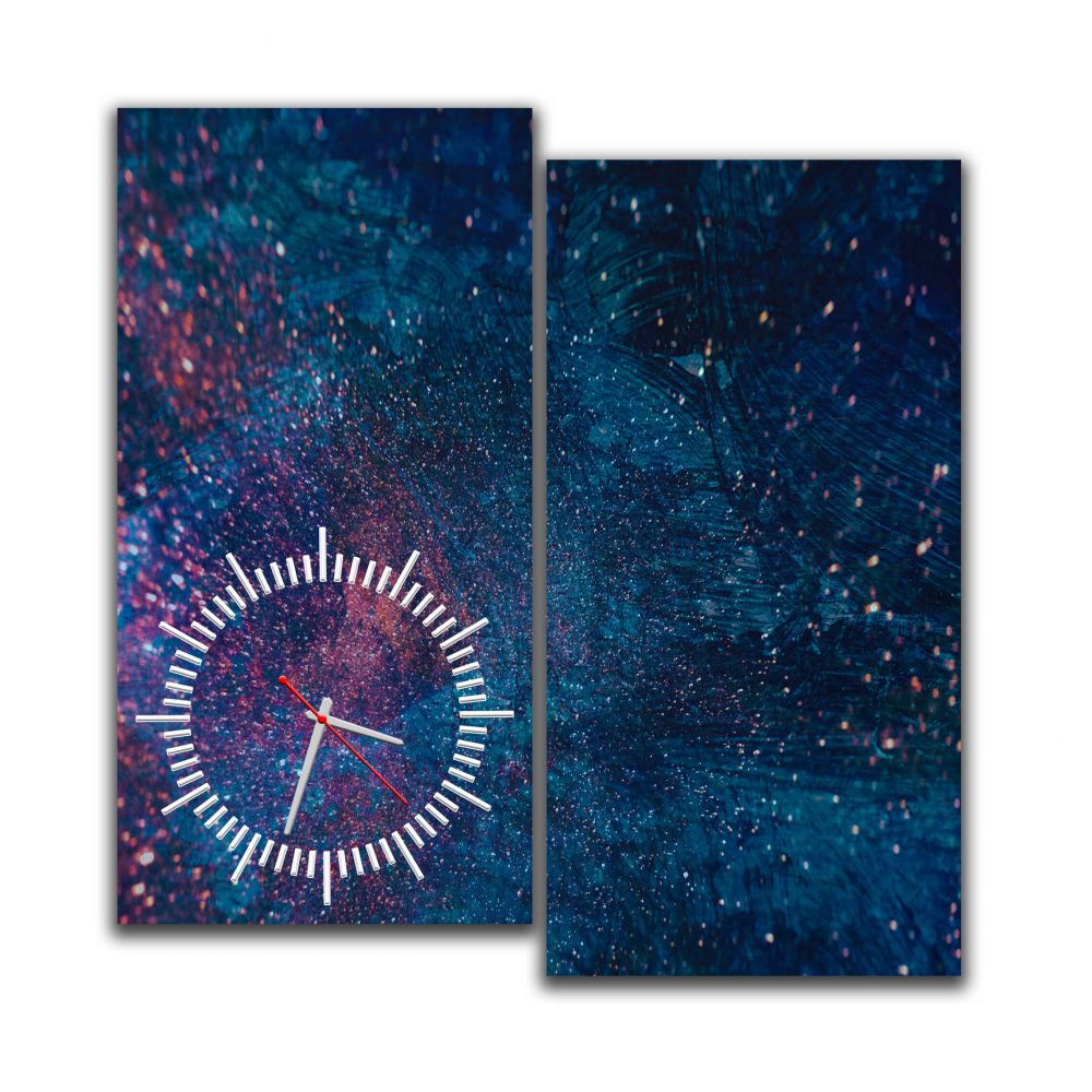 

Модульные настенные часы IdeaClock МА 05 Space, 65х60 см