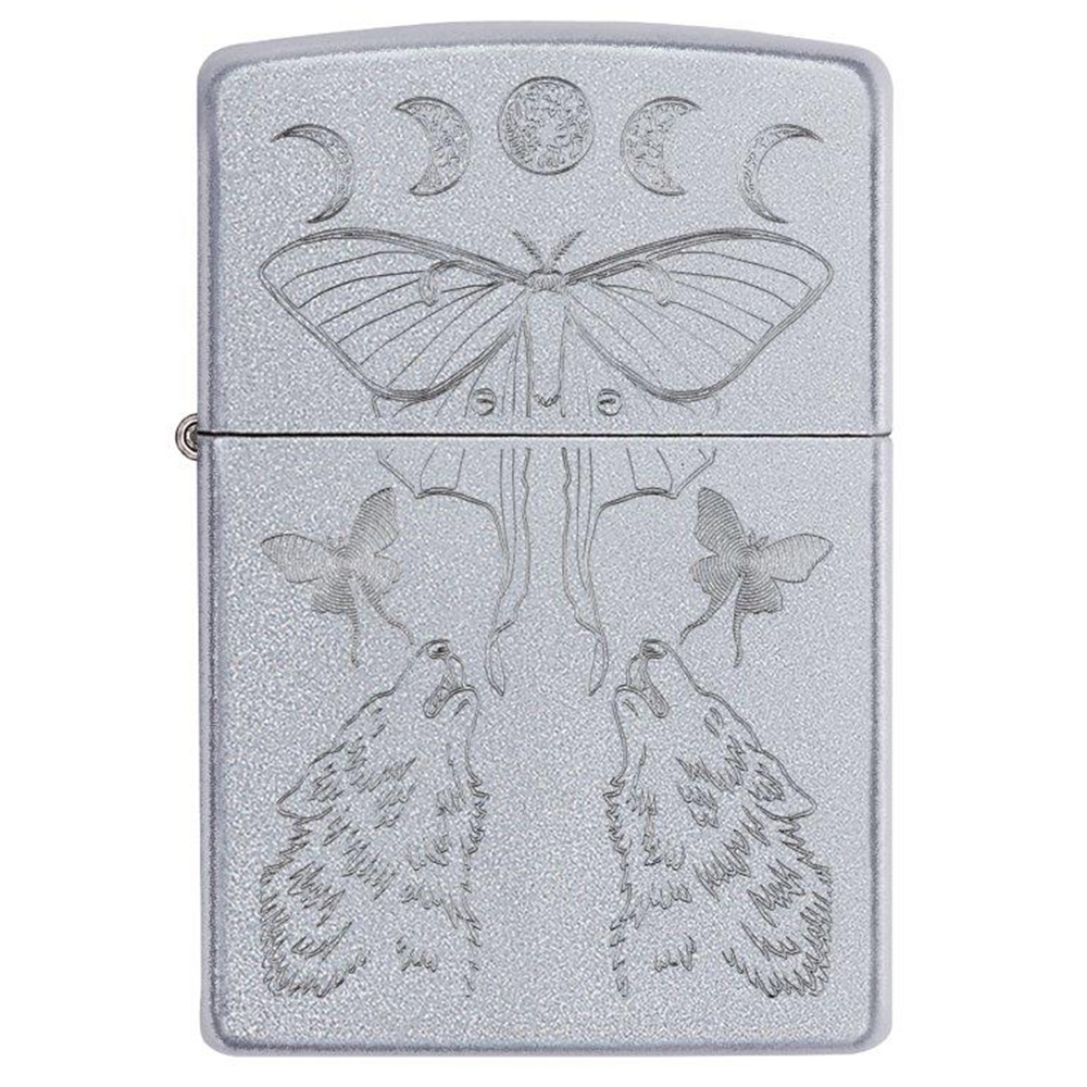 

Зажигалка Zippo 205 21PFSPR Butterfly and Wolf Design