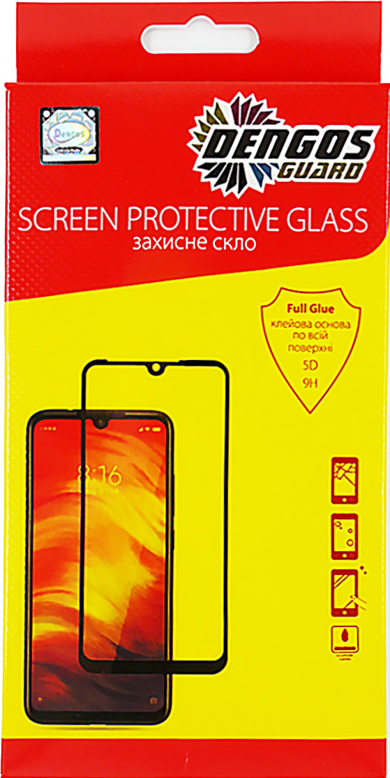 

Защитное стекло DENGOS для Huawei P Smart Pro Black (TGFG-105)