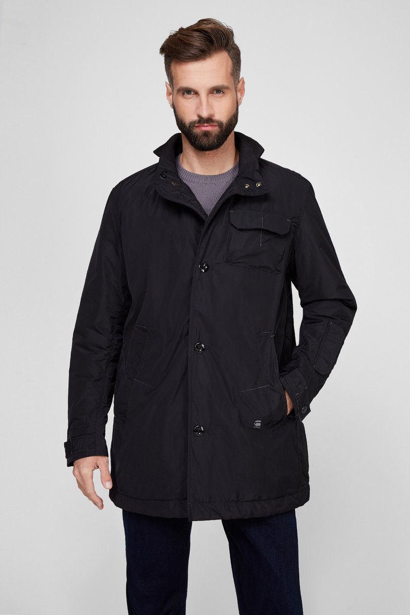 

Мужской черный плащ Utility G-Star RAW  D20087,C655, Мужской черный плащ Utility G-Star RAW S D20087,C655