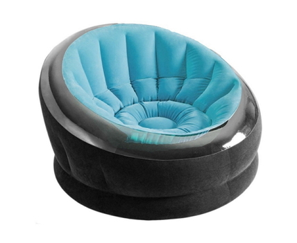 

Надувное кресло Intex 66582, 112 х 109 х 69 см, голубое (11449),